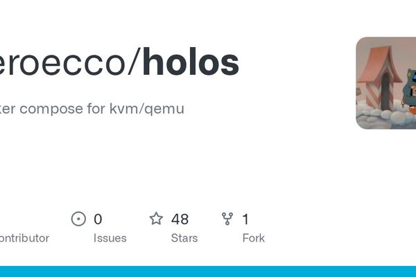 holos Brings Docker‑Compose Style Workflows to KVM/QEMU Virtual Machines