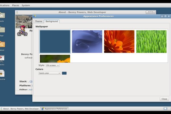 When the Web Becomes a Retro Desktop: Recreating GNOME 2.20 with Lit and View Transitions