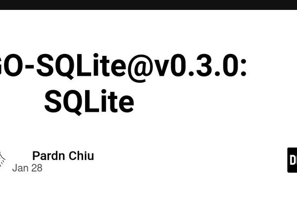 GO-SQLite@v0.3.0: Chainable SQLite Connection Module with Context Support
