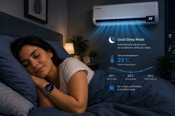 Samsung's Sleep-Tracking AC Control: Galaxy Ring and Watch Now Sync with Bespoke AI Air Conditioners
