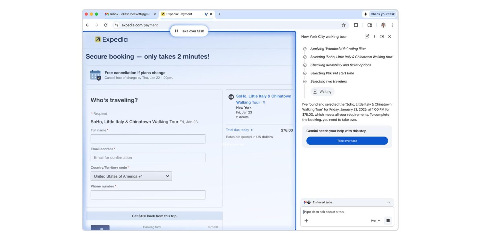 Google Chrome rolling out Gemini ‘auto browse’ to AI Pro
