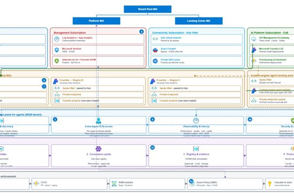Microsoft's Multi-Region AI Agent Governance Architecture: Taming Agent Sprawl in Enterprise Environments