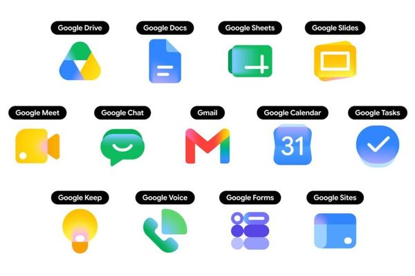 Google Workspace’s Gradient Icon Redesign Begins Rolling Out