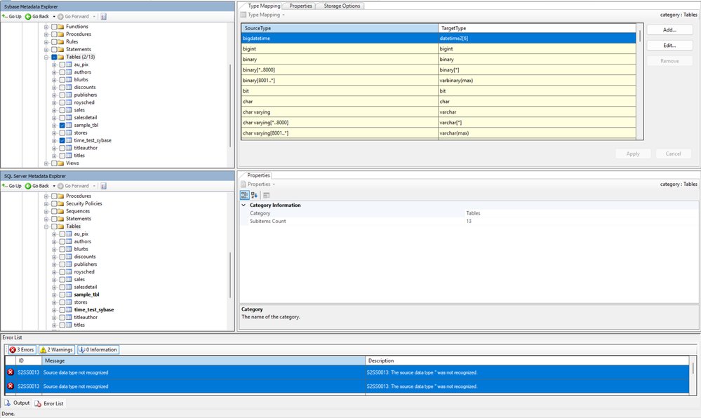 Handling Sybase BIGTIME Data Type During Migration to Azure SQL | Microsoft Community Hub