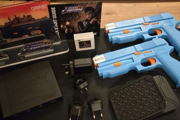 G'AIM'E Time Crisis Light Gun: Semiconductor Tech Revives Arcade Nostalgia