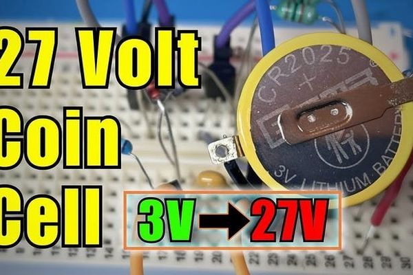 Harnessing 27 Volts from a Coin Cell: The Ingenious Joule Thief Circuit Unveiled