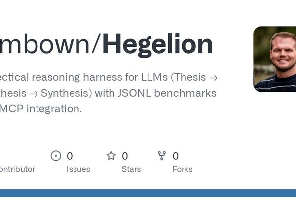 Hegelion: Revolutionizing AI Reasoning with Dialectical Depth