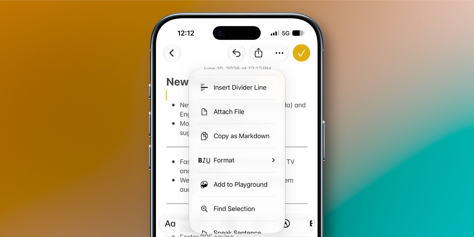 Here’s everything new for Apple Notes in iOS 27 - 9to5Mac