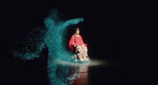 How a dancer with ALS used brainwaves to perform live