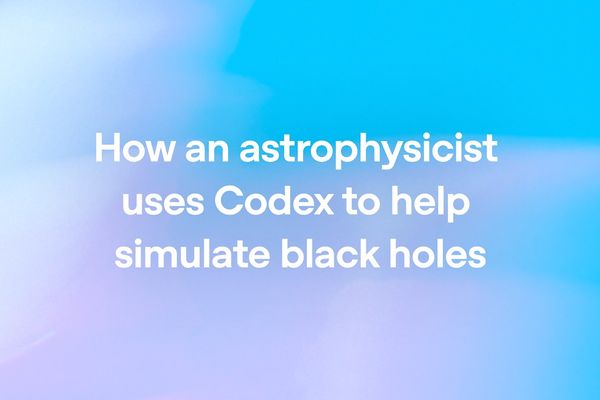 An astrophysicist is using OpenAI's Codex to attack a decades-old black hole simulation problem