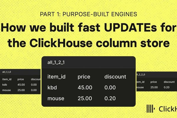 How ClickHouse Sidesteps the Update Bottleneck: Turning Mutations Into Inserts