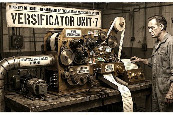 George Orwell's Versificator: The 1949 Prediction of Today's AI Slop