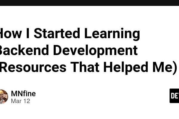 Building a Backend Development Learning Path: From Fundamentals to Technical Interviews