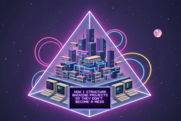 How I Structure Backend Projects So They Don’t Become a Mess - DEV Community