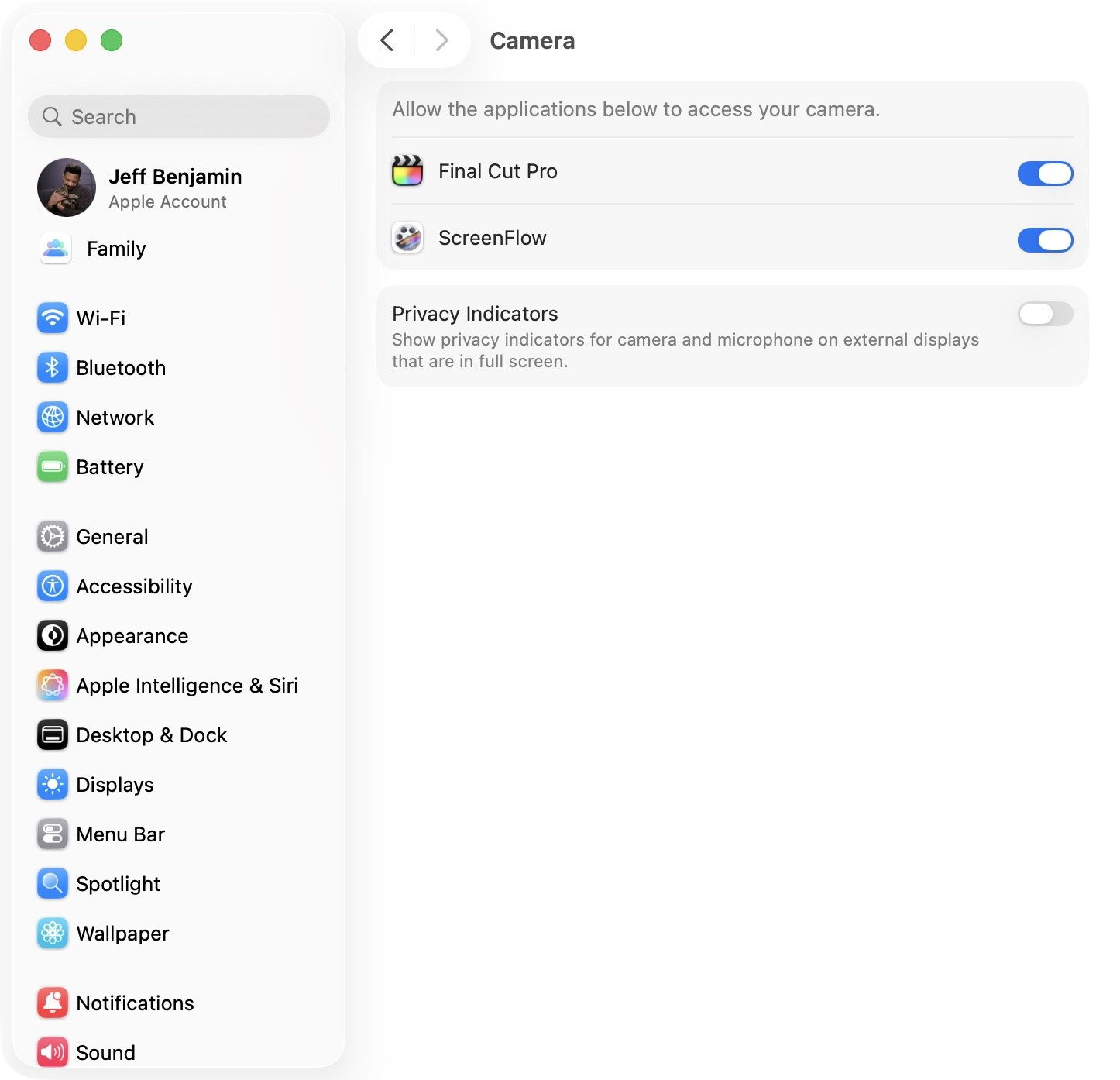 How to disable privacy indicators on external displays connected to your Mac [Video] - 9to5Mac
