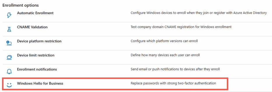 Windows Hello for Business