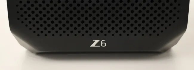 HP Z6 branding