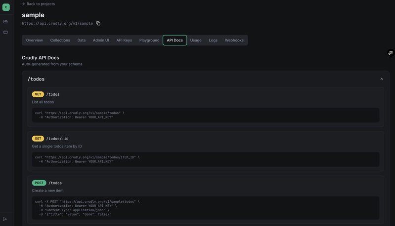 Auto Generated Docs