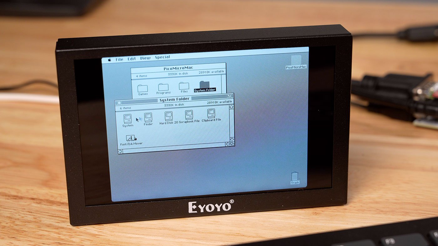 Pico Micro Mac running System 5.3