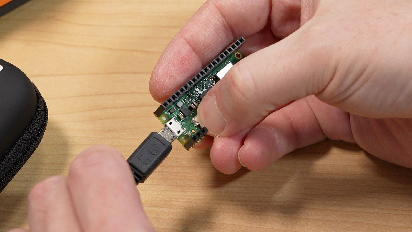 Pico Micro Mac - plug Pico into USB port while holding down BOOT