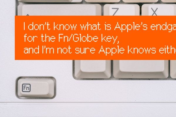 The Confusing Evolution of Apple's Fn/Globe Key: A Design Without Direction