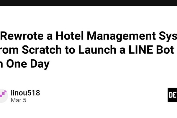Why Rewriting a Hotel Management System Was Faster Than Patching It