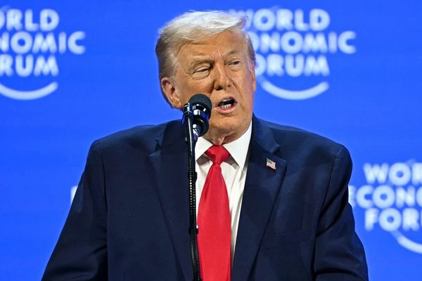 In Davos, Trump rules out using military force to take Greenland