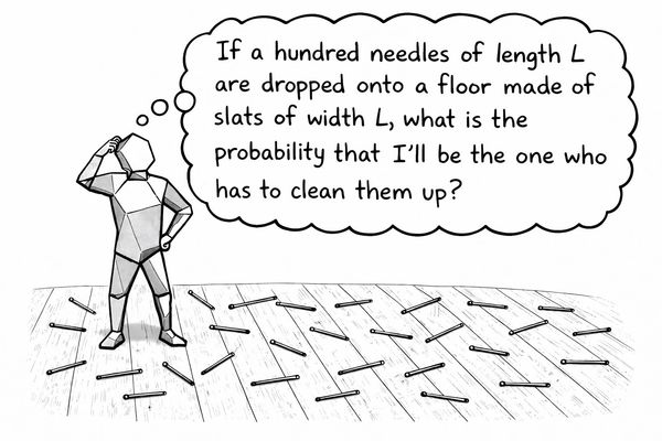 When Stupid Questions Meet AI: A Mathematician's Unexpected Journey to π