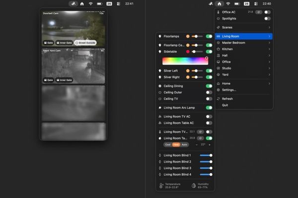 Itsyhome Brings Smart Home Controls to Your Mac's Menu Bar
