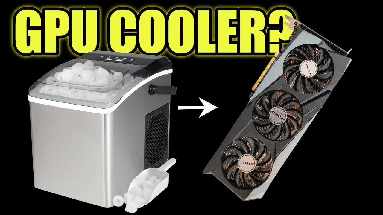 Eine Eismaschine sollte keine GPU kühlen. Ich habe es trotzdem getan. - YouTube