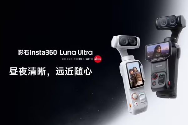Insta360 enters the gimbal camera market with the Luna Ultra, an 8K Leica-equipped challenger to DJI's Osmo line