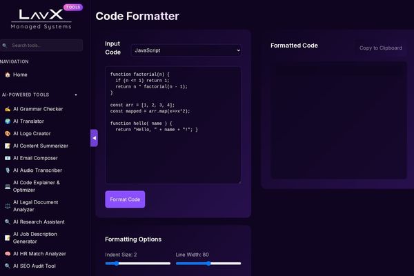 Instant Code Beautification: How LavX’s Browser‑Based Formatter Elevates DevOps Workflows