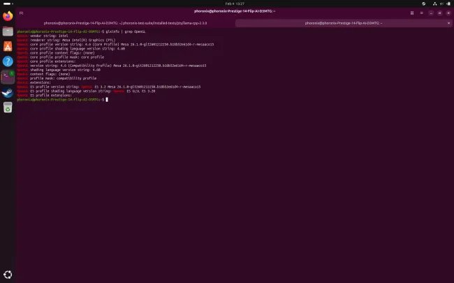 Intel Arc B390 graphics on Linux