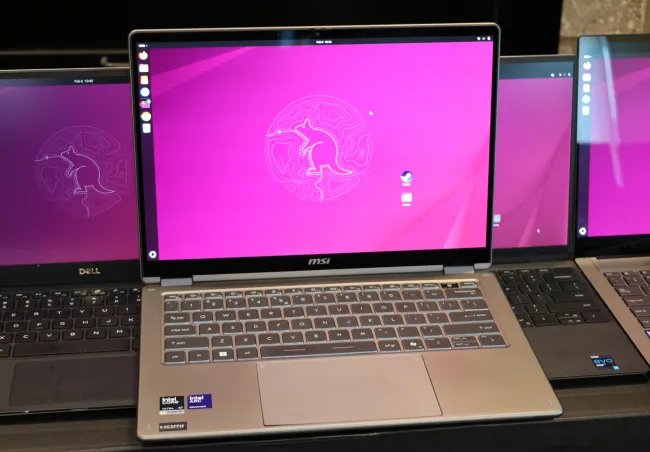 Intel MSI Panther Lake laptop