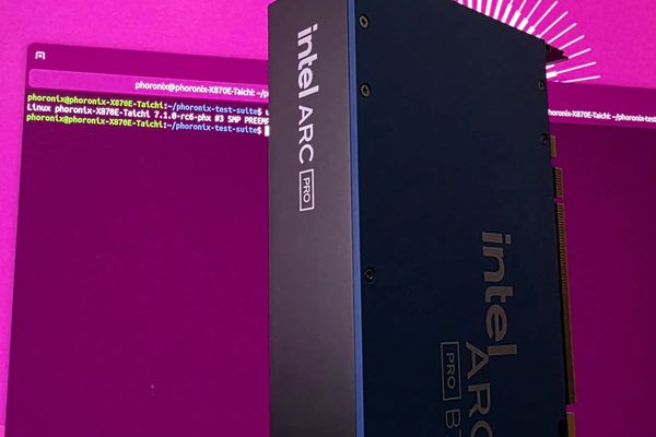 Intel Arc Pro B70 Picks Up Free Performance on Linux 7.1's Battlemage Tuning