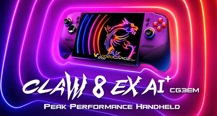 Intel confirms new MSI Claw 8 handheld with Intel Panther Lake; leaked pictures reveal radical redesign - Notebookcheck News