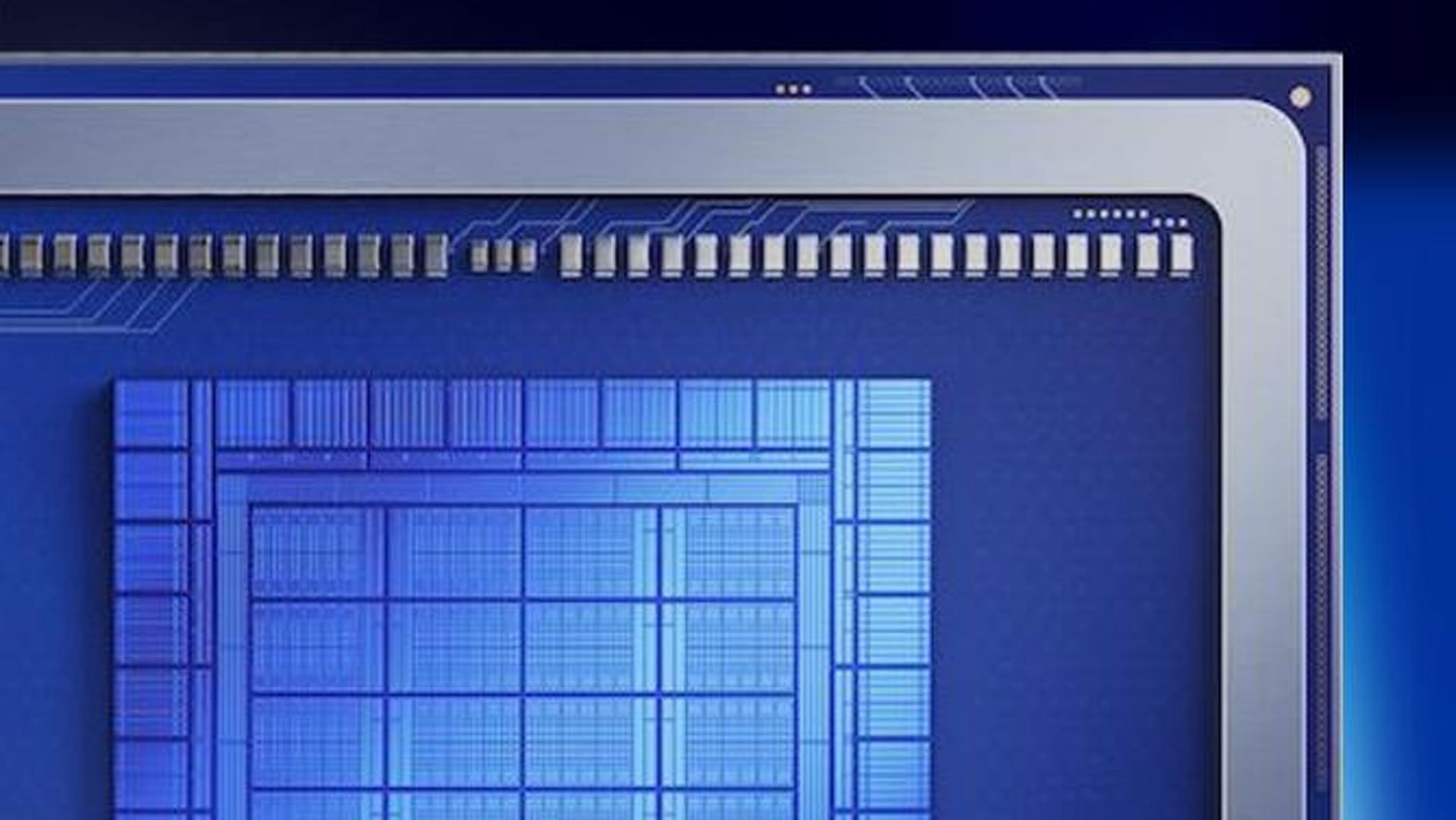 A representation of Intel's Crescent Island GPU