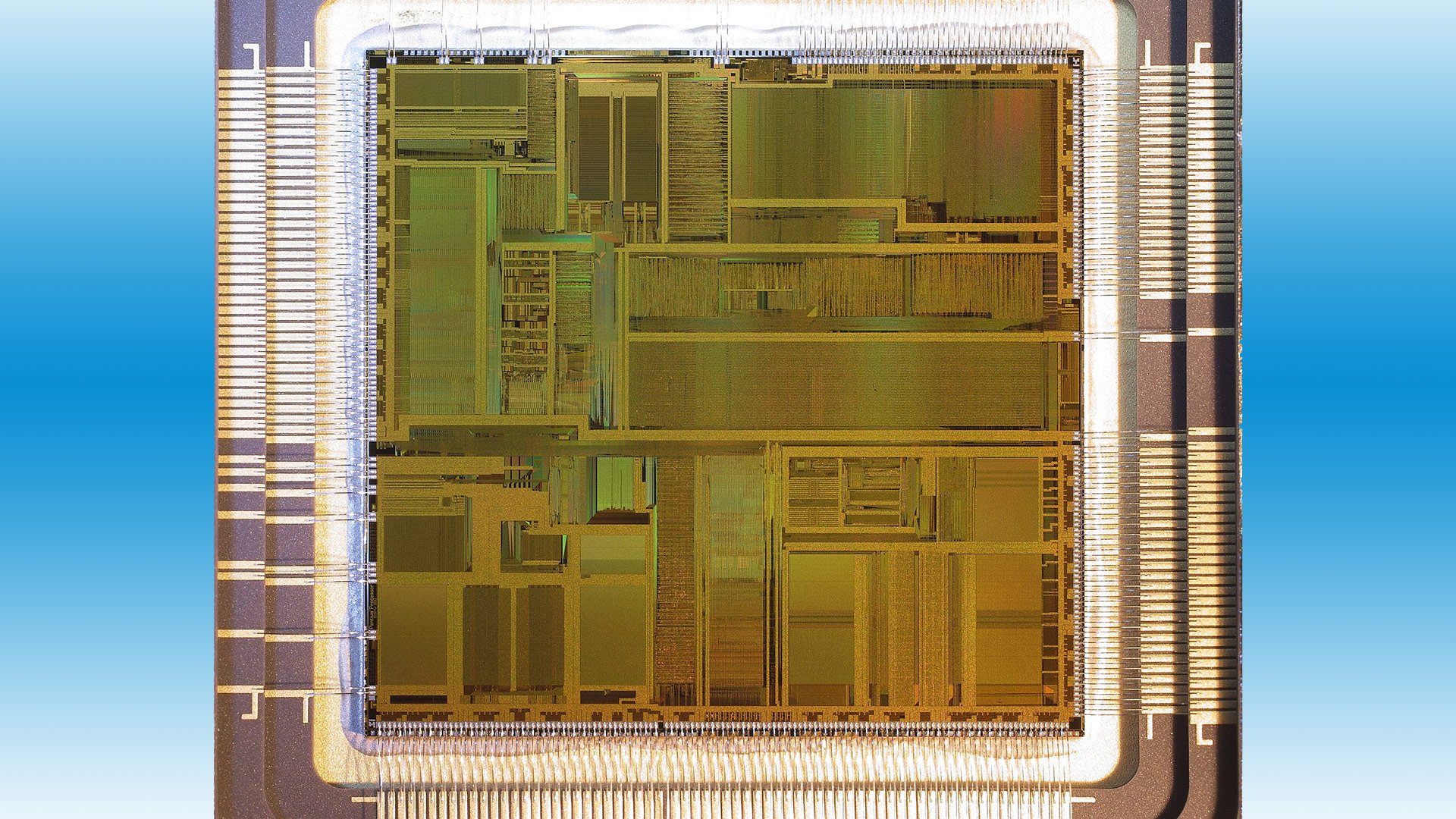 Intel Pentium A80501 66MHz SX950 Die Image