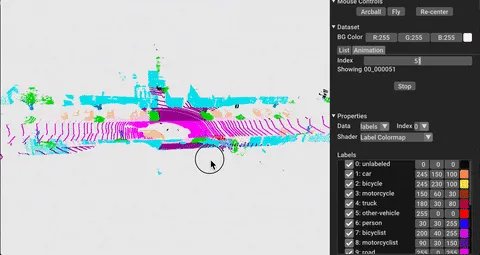 Open3D viewer example