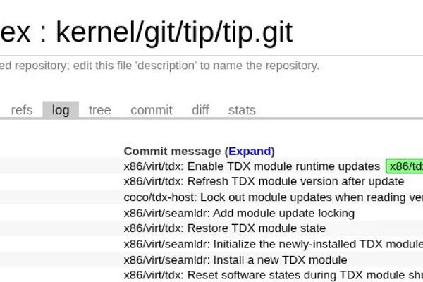 Intel TDX Runtime Update Support Nears Mainline Inclusion for Linux 7.2