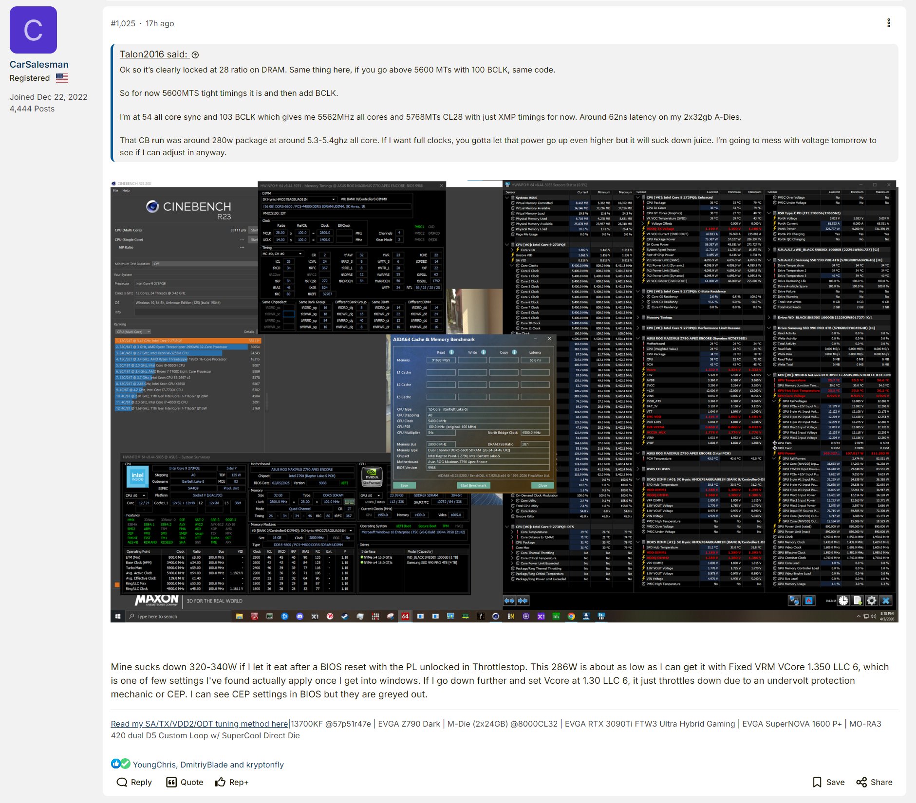 Bartlett Lake modding efforts on Overclock.net forums