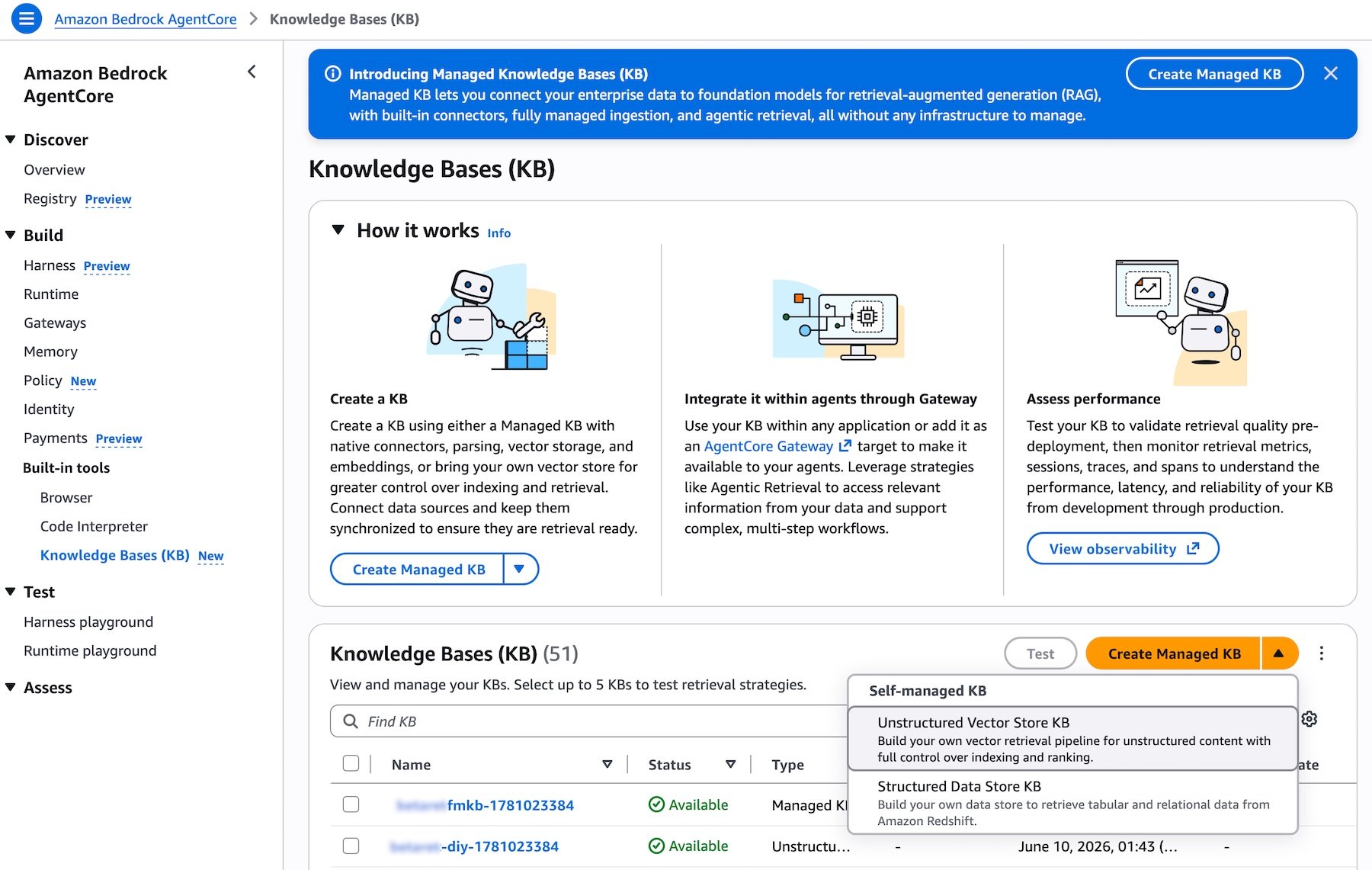 Introducing Amazon Bedrock Managed Knowledge Base for faster, more accurate enterprise AI applications | AWS News Blog
