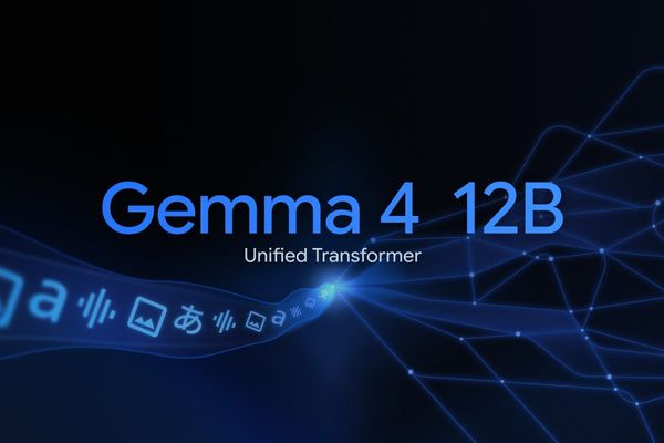 Gemma 4 12B drops the multimodal encoders and runs on a 16GB laptop