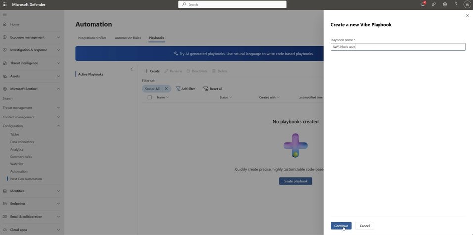 Introducing the next generation of SOC automation: Sentinel playbook generator | Microsoft Community Hub