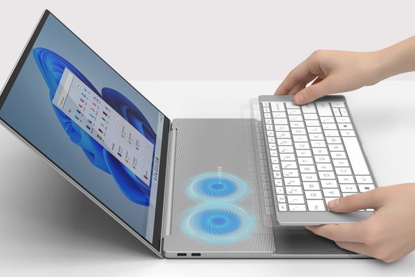 Inventec VeilBook: A Laptop Concept That Redefines Cooling and Input