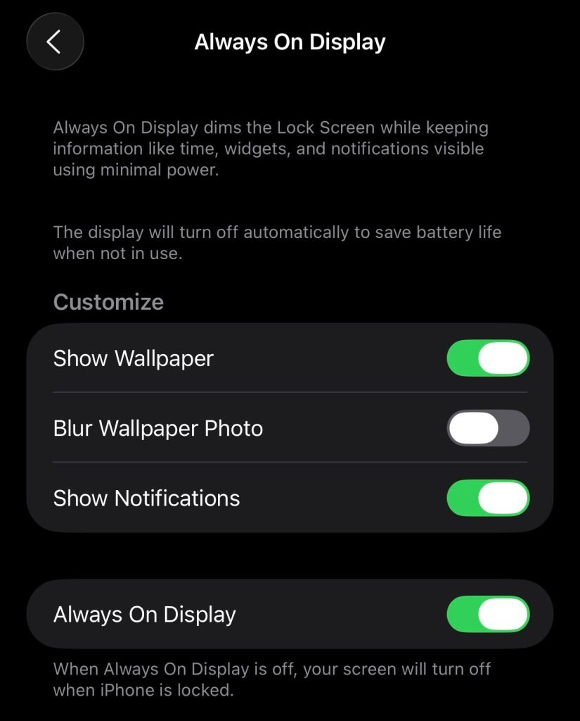 iOS 26 tweaks iPhone Always On Display in a way you might not like - 9to5Mac