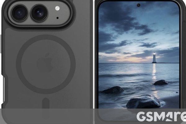 Case renders expose iPhone Ultra foldable design and dual‑camera module