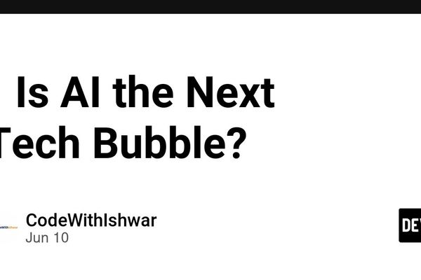 Is AI the Next Tech Bubble? A Systems Engineer's Take on Hype, Valuations, and What Actually Survives