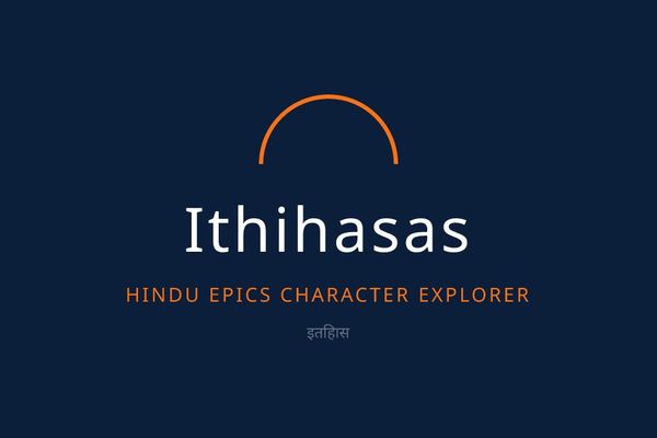 Ithihasas: A Digital Journey Through Hindu Epics